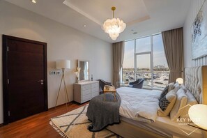 Standaard appartement, 2 slaapkamers, toegang tot zwembad, uitzicht op zee | 2 slaapkamers