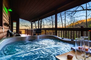 Idromassaggio all'aperto