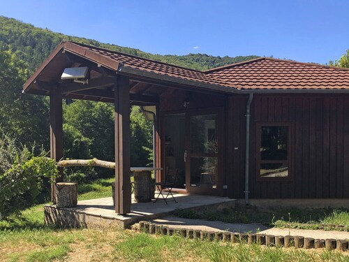 Chalet Soie in the Cévennes with terrace