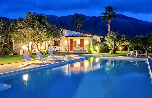 Alberca al aire libre