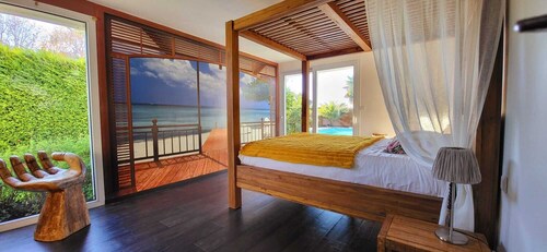 Villa Seychelles 4*: swimming pool & tropical garden, sea 1.5km away