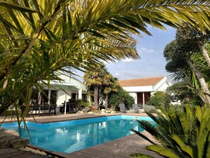 Alberca al aire libre 