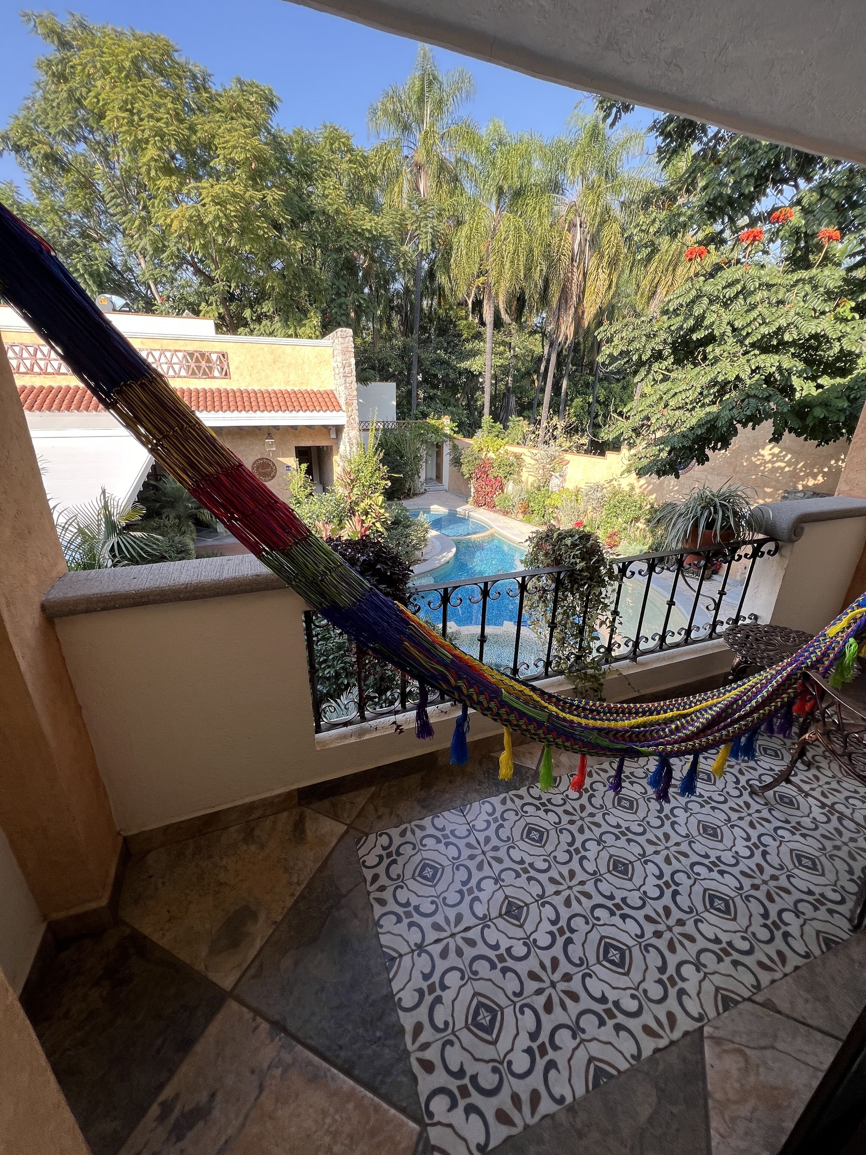 Alberca al aire libre 