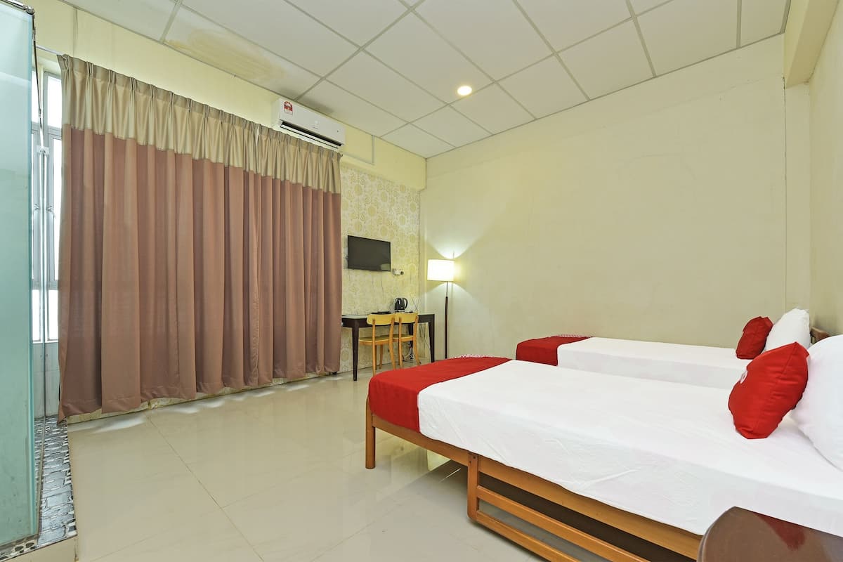 Twin kamer, privébadkamer | Beddengoed