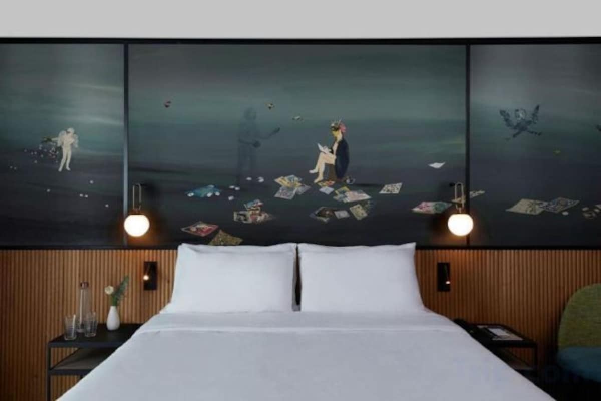 Premium bedding, pillowtop beds, in-room safe, blackout drapes