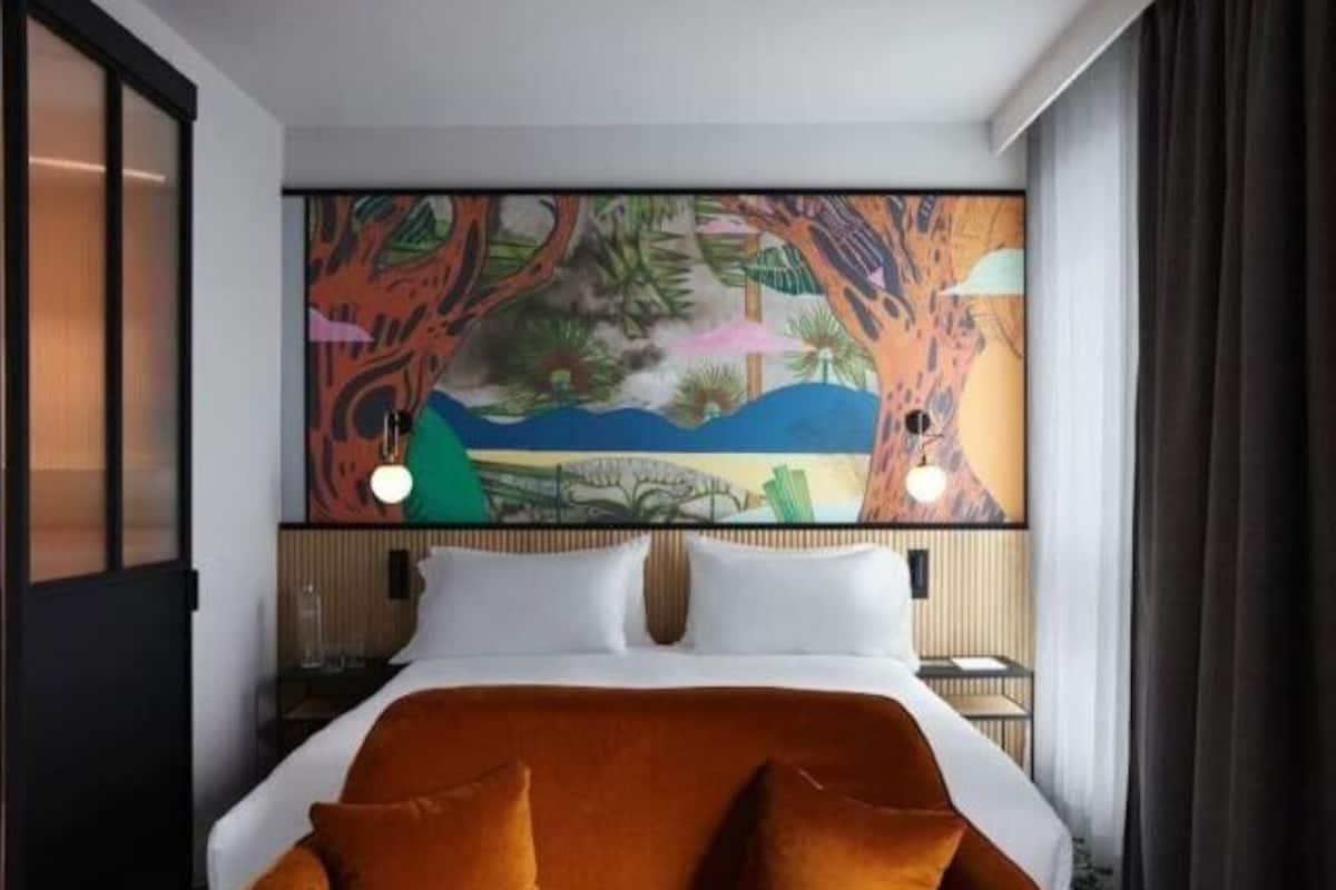 Premium bedding, pillow-top beds, in-room safe, blackout curtains