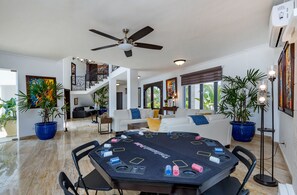 Deluxe Villa | Living area | 32-inch flat-screen TV with cable channels, TV - Amazing Private Villa with Chef & Maids (Punta Cana)