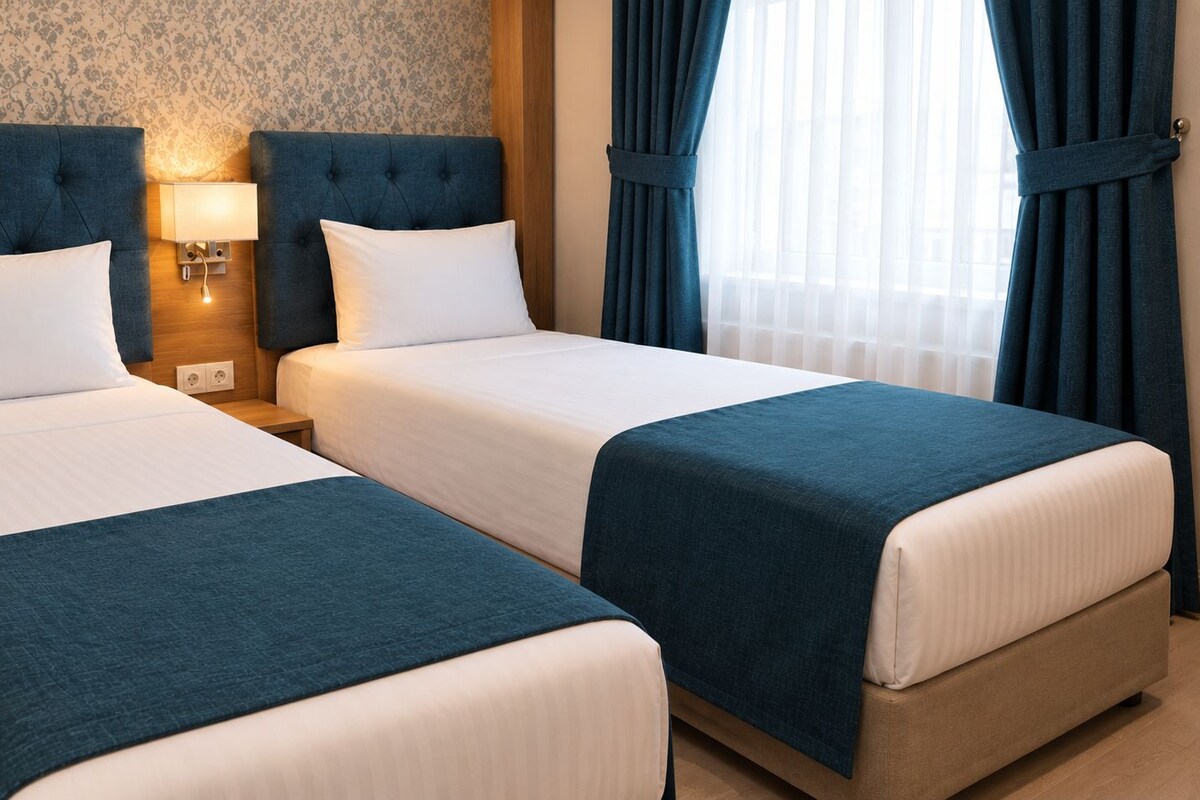 Standard Twin Room, 2 Twin Beds | Egyptian cotton sheets, premium bedding, minibar, in-room safe