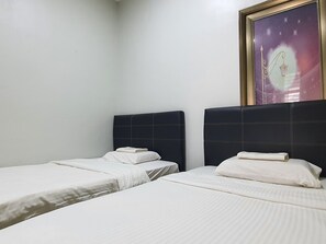 Kamar Twin, kamar mandi pribadi | Seprai linen