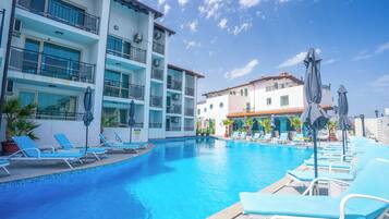 Majoituspaikan julkisivu