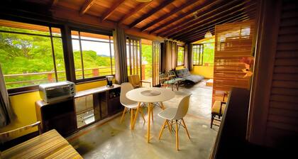 Quiet chalet with pool