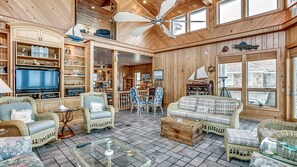 Hus, flere senger | Oppholdsrom