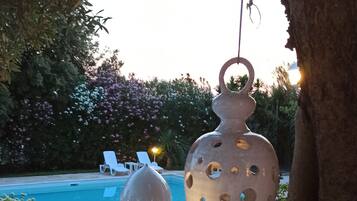 Seasonal outdoor pool