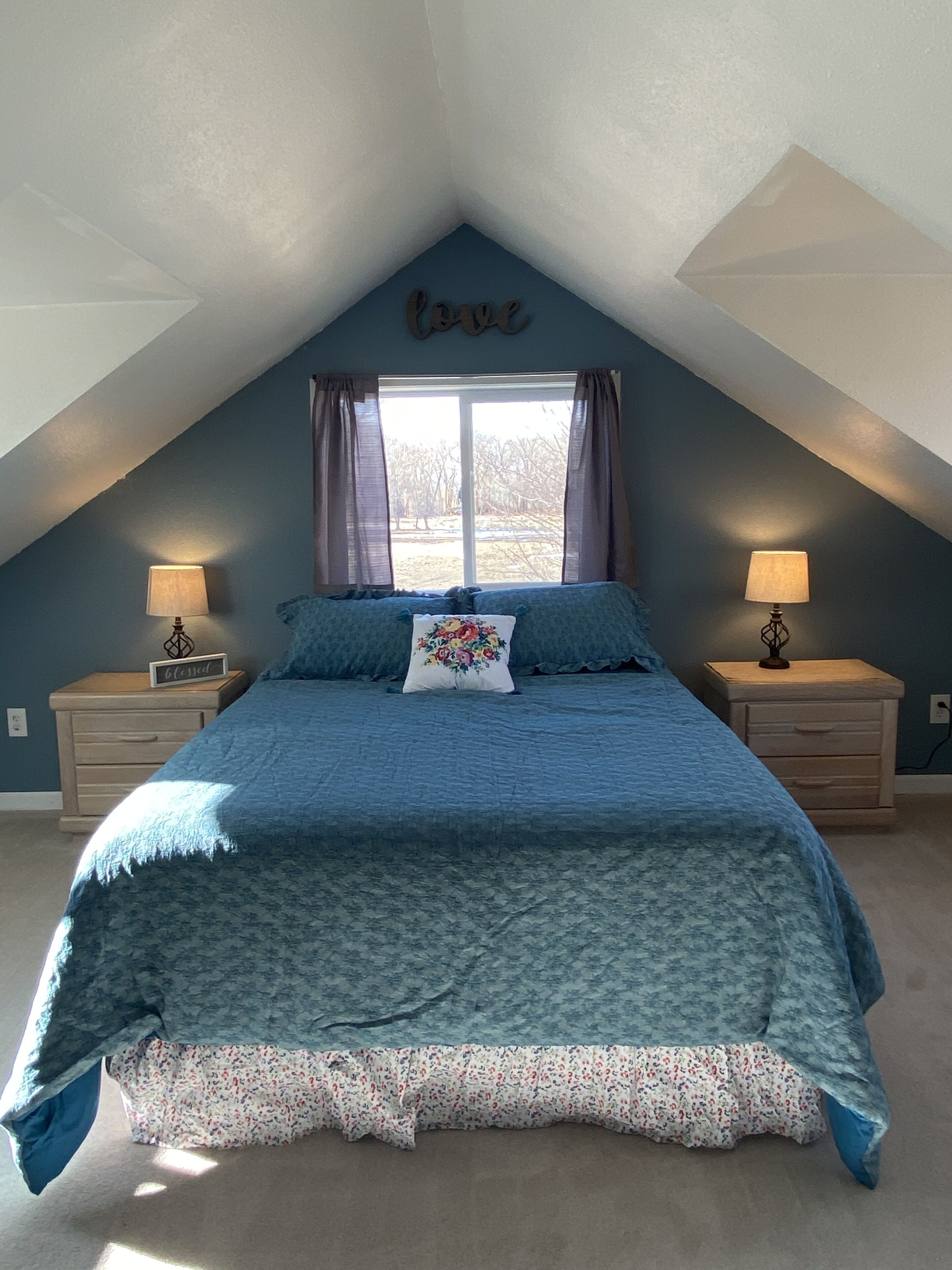 2 dormitorios, tabla de planchar con plancha, wifi y ropa de cama