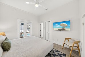 5 habitaciones, tabla de planchar con plancha, wifi y ropa de cama