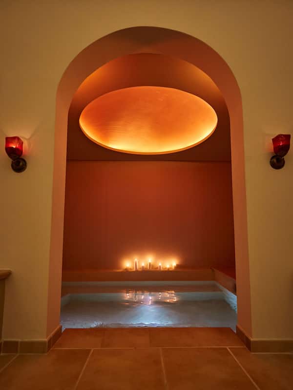 Couples treatment rooms, steam room, Turkish bath, body treatments