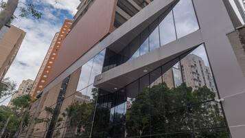 Facciata della struttura