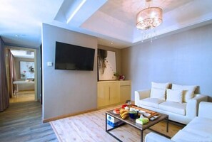Living area - Hantang Hotel (Taining)