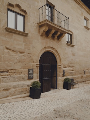 Fassade der Unterkunft