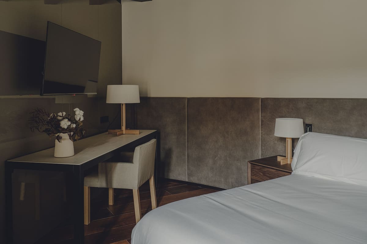 Chambre Standard double ou avec lits jumeaux, 1 chambre, non-fumeur, salle de bain privée | Literie de qualité, couette en duvet