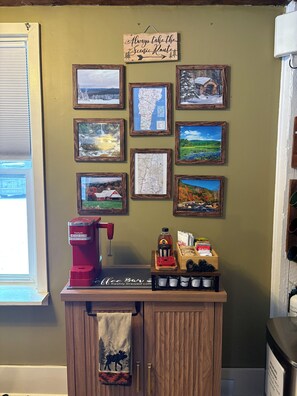 Interior - Vermont cabin on a brook close to White Mountains VAST (Maidstone)