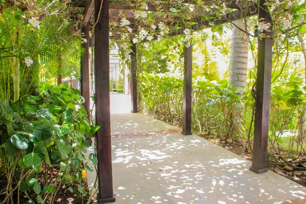 Enceinte de lâhĂ©bergement