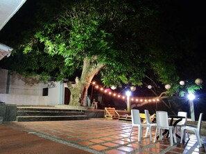 Restauration en plein air