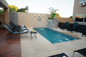 Seasonal outdoor pool