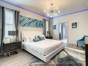 8 chambres, fer et planche à repasser, lit parapluie, Wi-Fi gratuit