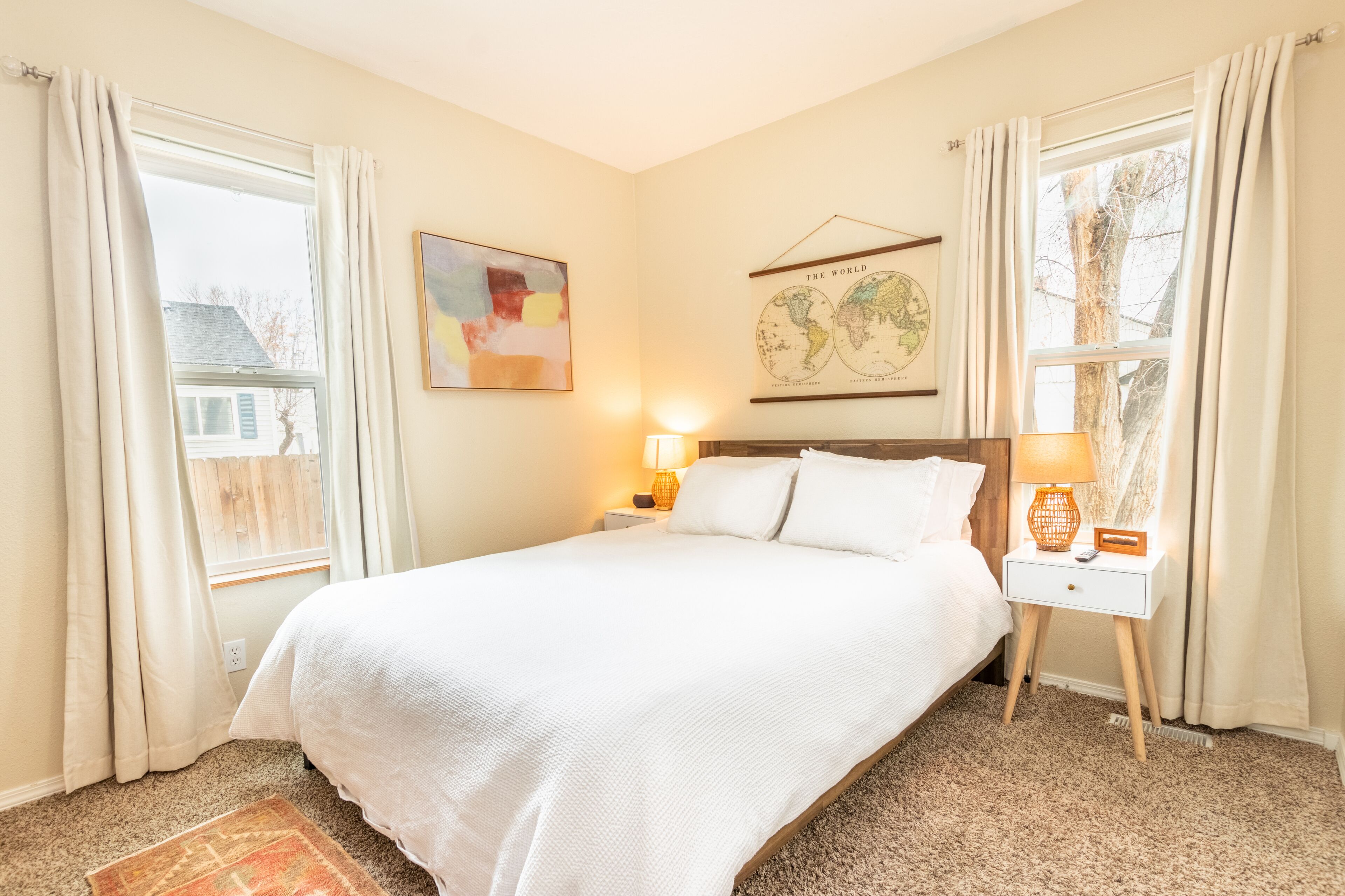 2 habitaciones, wifi gratis y ropa de cama 