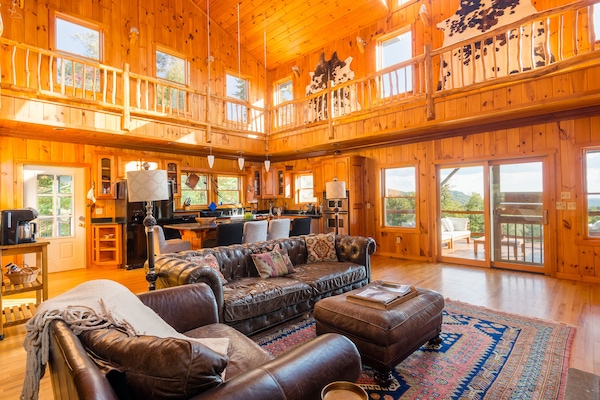 Smart TV, fireplace, ping pong, books