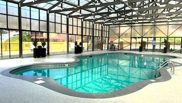 Indoor pool, outdoor pool