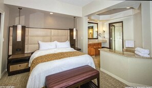 1 bedroom, in-room safe, desk, travel crib