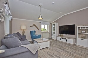 Unclassified image, 3 of 19, button - Modern vacation apartment in a central location, close to the beach - Kurhaus Nordstrand FeWo 43 (Göhren)