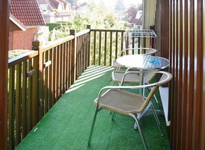 Outdoor dining - Am Rosenhain 9 Apartment 4 - Am Rosenhain 9 (Timmendorfer Strand)