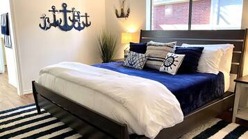 5 bedrooms, iron/ironing board, free WiFi, bed sheets