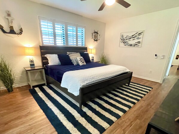 4 bedrooms, iron/ironing board, free WiFi, bed sheets