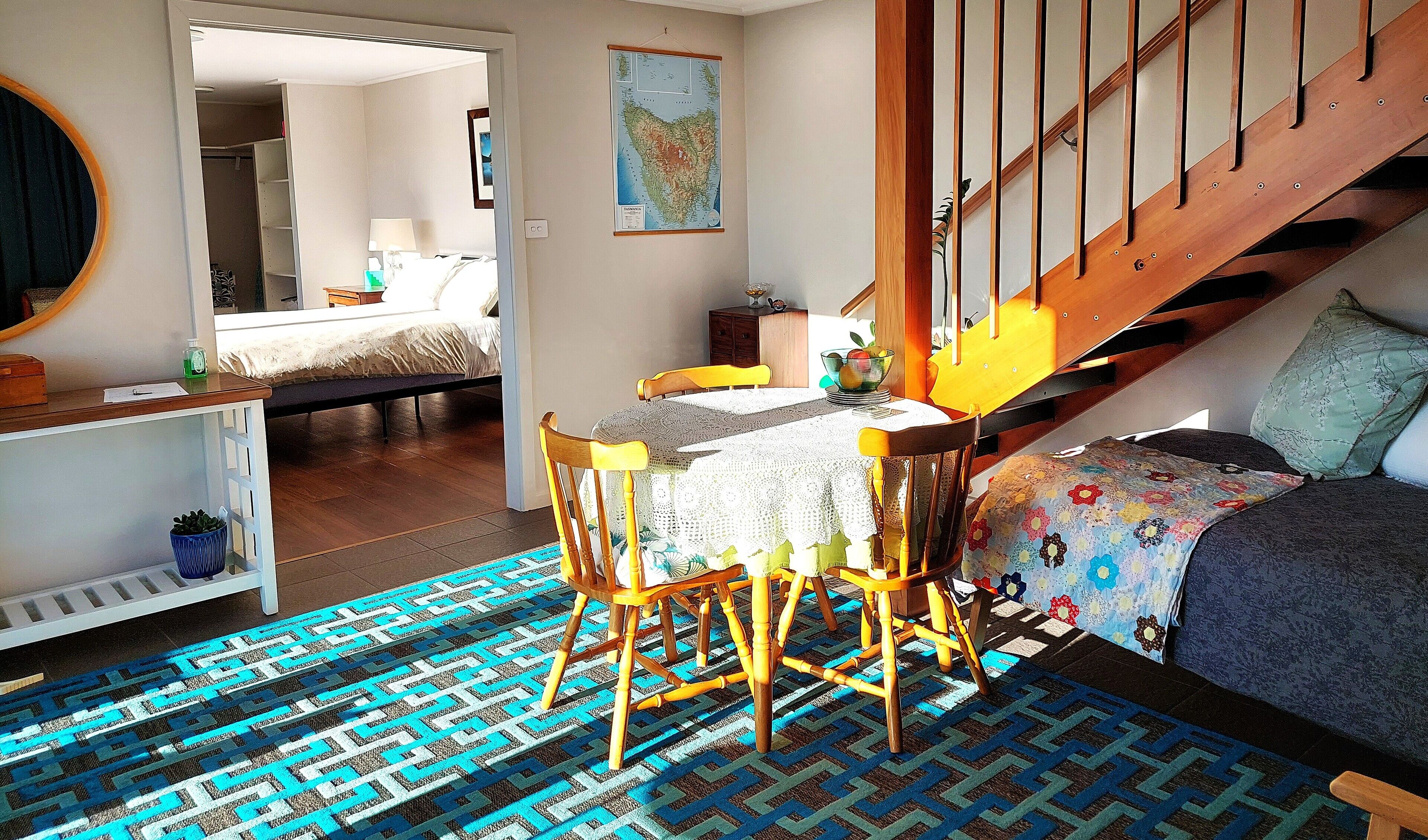 1 dormitorio, escritorio, tabla de planchar con plancha y wifi gratis