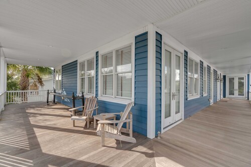 Luxury, Oceanview Beach Home w/ Private Pool & Outdoor Kitchen, Hot Tub, Rooftop Deck, & Elevator!