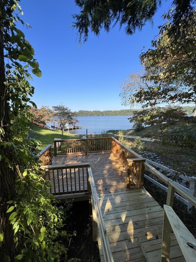 Charming home with lake views