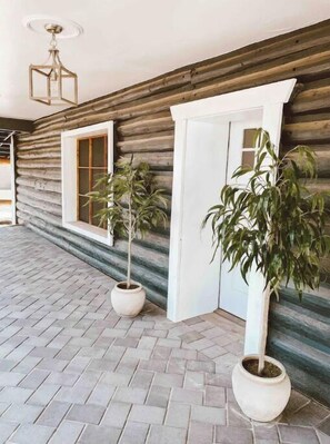 Exterior detail - HUGE private “cabin in desert” mansion with resort backyard gilbert (Gilbert)