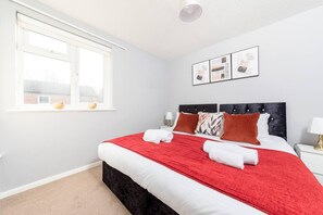 独立别墅 | 2 多间卧室、熨斗/熨衣板、免费 WiFi、床单