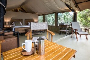 Luxury-Zelt | Terrasse/Patio