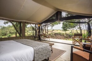 Bed sheets - Lerai Safari Camp (Olooloitikosh)