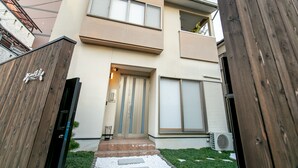 Fassade der Unterkunft