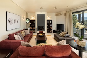 Smart TV, fireplace, stereo - Villa Iremia By Rodostamo Collection (Corfu)