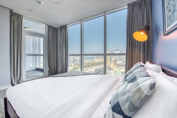 2 bedrooms, in-room safe, desk, free cots/infant beds