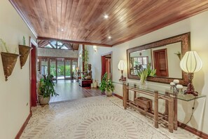 Villa, 4 Bedrooms, Private Pool, Courtyard Area | Living area | 42-inch flat-screen TV with cable channels, TV - Beautiful Villa with Pool Gym and Maid (Punta Cana)