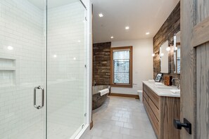 Shower, towels