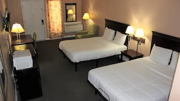 Business Quadruple Room | Premium bedding, pillowtop beds, individually decorated